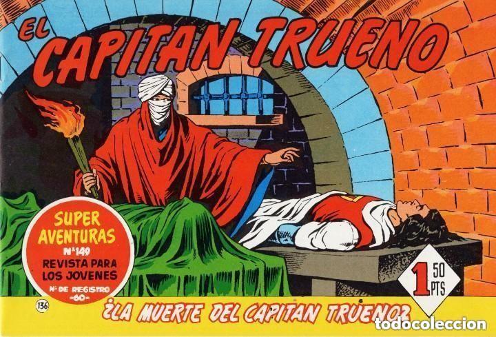 BDs: EL CAPITAN TRUENO N&ordm; 136 (FACSIMIL) - BRUGUERA - MUY BUEN ESTADO - OFM16