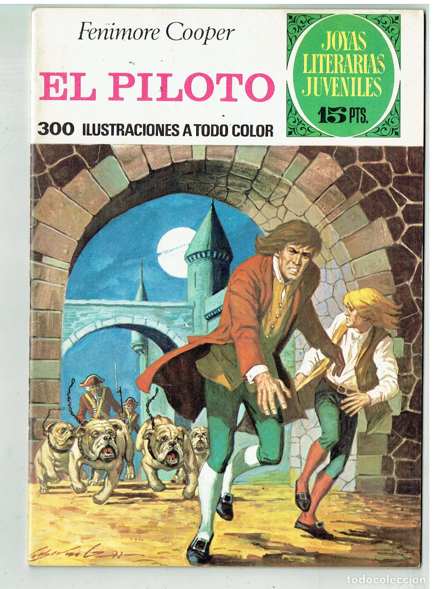 Tebeos: JOYAS LITERARIAS. N&ordm; 57. EL PILOTO. BRUGUERA, 1972. (B/48.3 RUM)