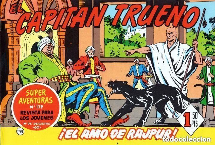 Tebeos: EL CAPITAN TRUENO N&ordm; 148 (FACSIMIL) - BRUGUERA - MUY BUEN ESTADO - OFM16
