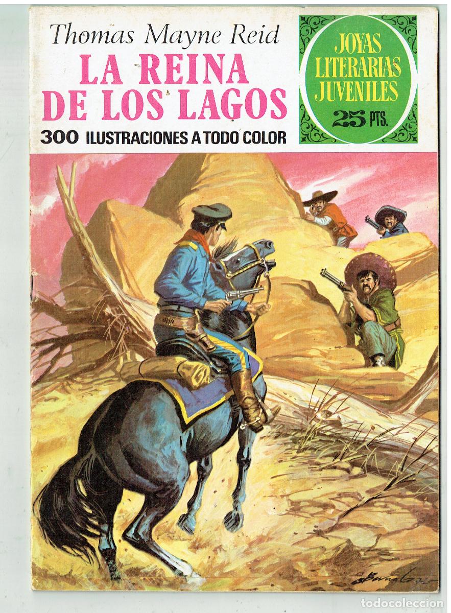 Tebeos: JOYAS LITERARIAS. N&ordm; 61. LA REINA DE LOS LAGOS. BRUGUERA, 1976. (B/48.3 RUM)