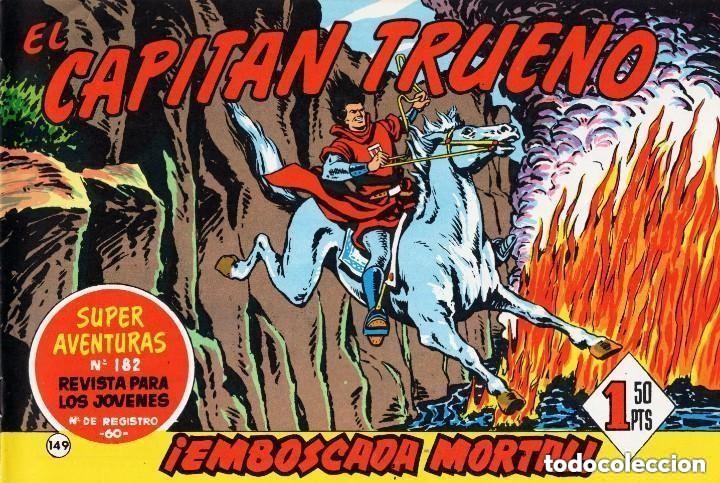 Tebeos: EL CAPITAN TRUENO N&ordm; 149 (FACSIMIL) - BRUGUERA - MUY BUEN ESTADO - OFM16