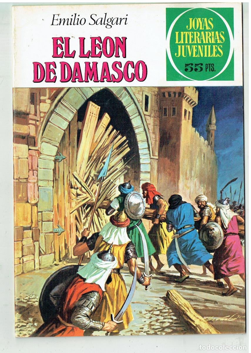 Tebeos: JOYAS LITERARIAS. N&ordm; 68. EL LE&Oacute;N DE DAMASCO. BRUGUERA, 1981. (B/48.3 RUM)