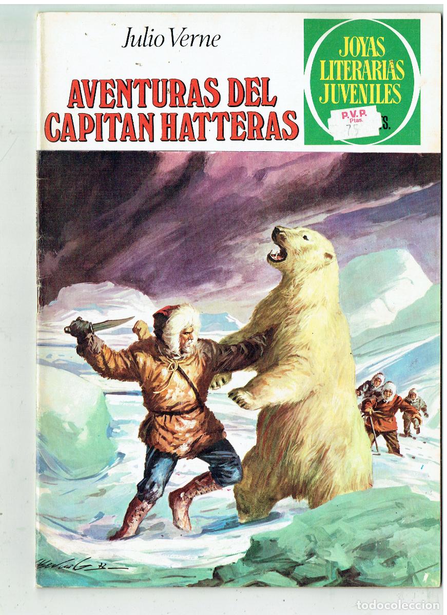 Tebeos: JOYAS LITERARIAS. N&ordm; 71. AVENTURAS DEL CAPITAN ATTERAS. BRUGUERA, 1981. (B/48.3 RUM)