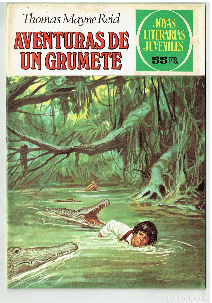 Tebeos: JOYAS LITERARIAS. N&ordm; 157. AVENTURAS DE UN GRUMETE. BRUGUERA, 1981. (B/48.3 RUM)