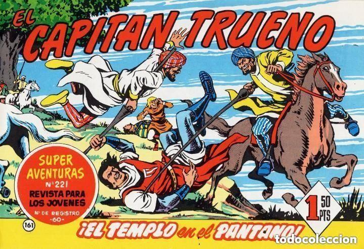 Comics: EL CAPITAN TRUENO N&ordm; 161 (FACSIMIL) - BRUGUERA - MUY BUEN ESTADO - OFM16