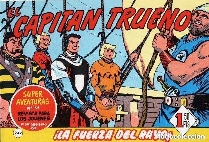 Comics: EL CAPITAN TRUENO N&ordm; 247 (FACSIMIL) - BRUGUERA - MUY BUEN ESTADO - OFM16