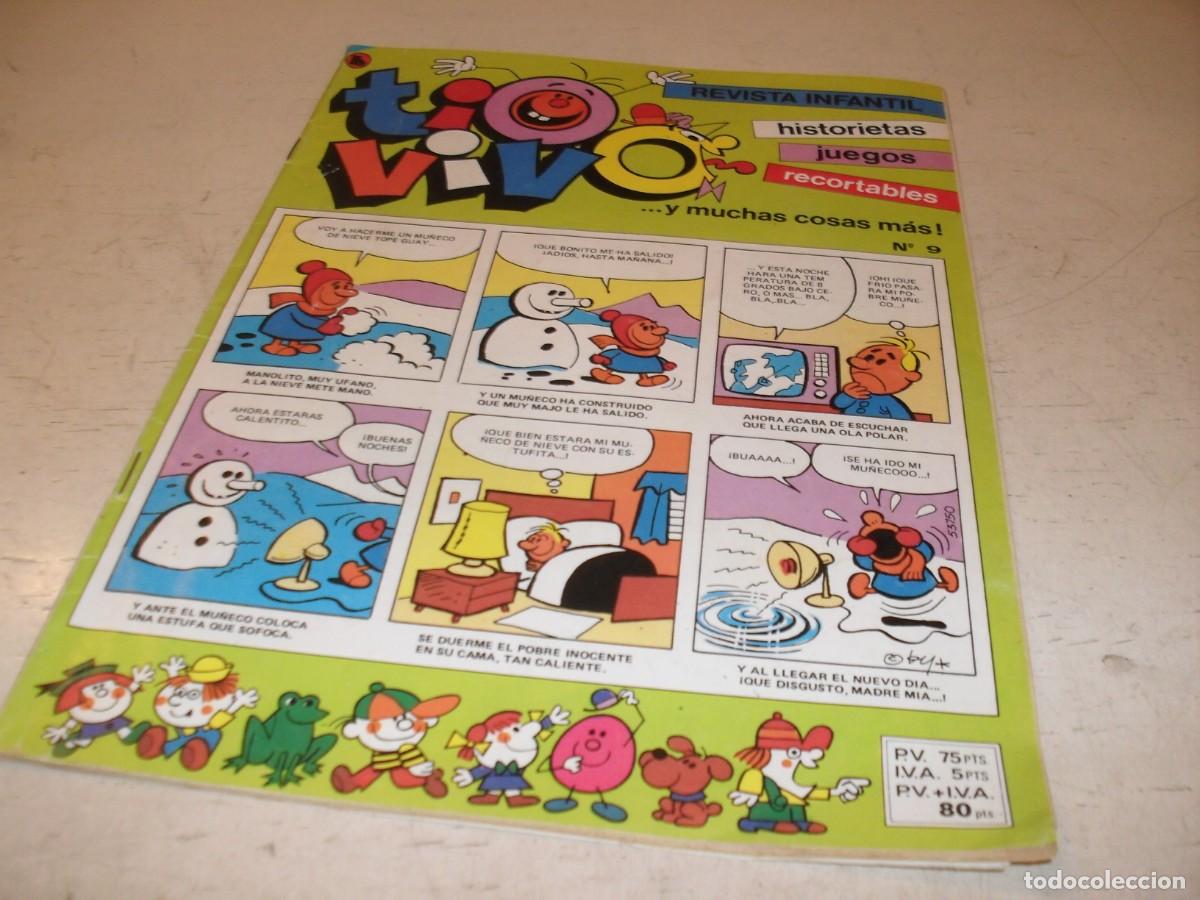 Tebeos: TIO VIVO N&ordm; 9,DE 24.EDITORIAL BRUGUERA.BRUGUERA,1985