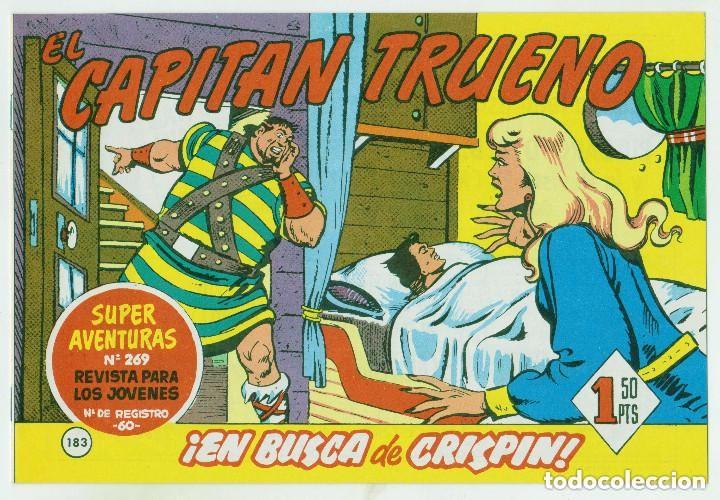 Comics: EL CAPITAN TRUENO N&ordm; 183 (FACSIMIL) - BRUGUERA - MUY BUEN ESTADO - OFM16