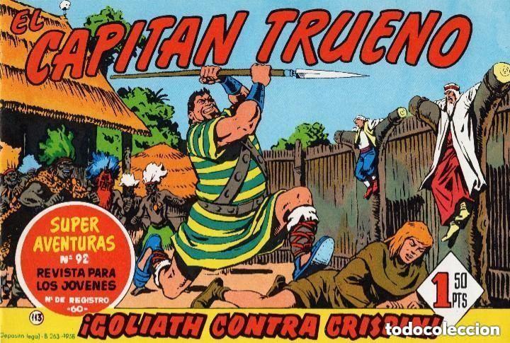 Comics: EL CAPITAN TRUENO N&ordm; 113 (FACSIMIL) - BRUGUERA - MUY BUEN ESTADO - OFM16