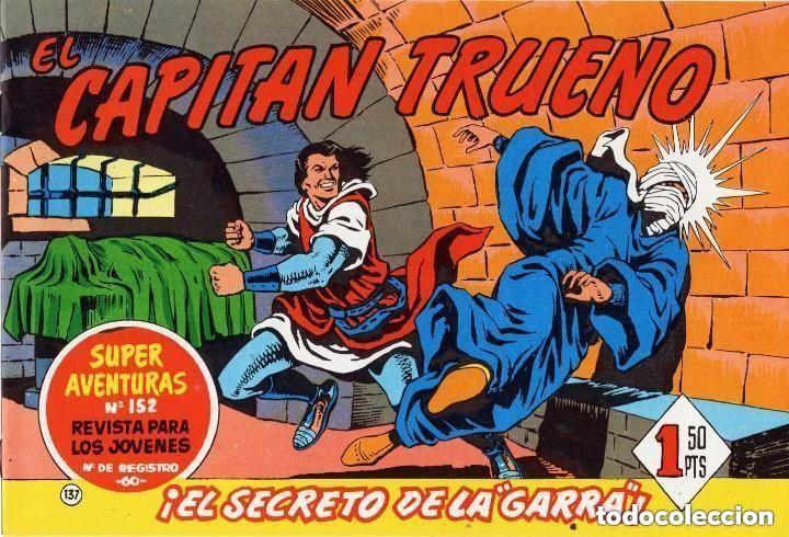 Comics: EL CAPITAN TRUENO N&ordm; 137 (FACSIMIL) - BRUGUERA - MUY BUEN ESTADO - OFM16