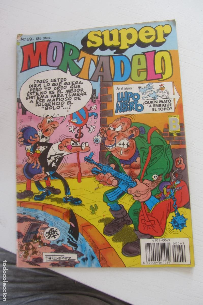 Tebeos: SUPER MORTADELO N&ordm; 69 - EDICIONES B 1987 Arx29