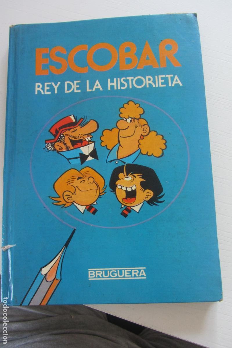 Tebeos: TOMO BRUGUERA ESCOBAR EL REY DE LA HISTORIETA 1984 ZIPI Y ZAPE CARPANTA TAPA DURA Arx29