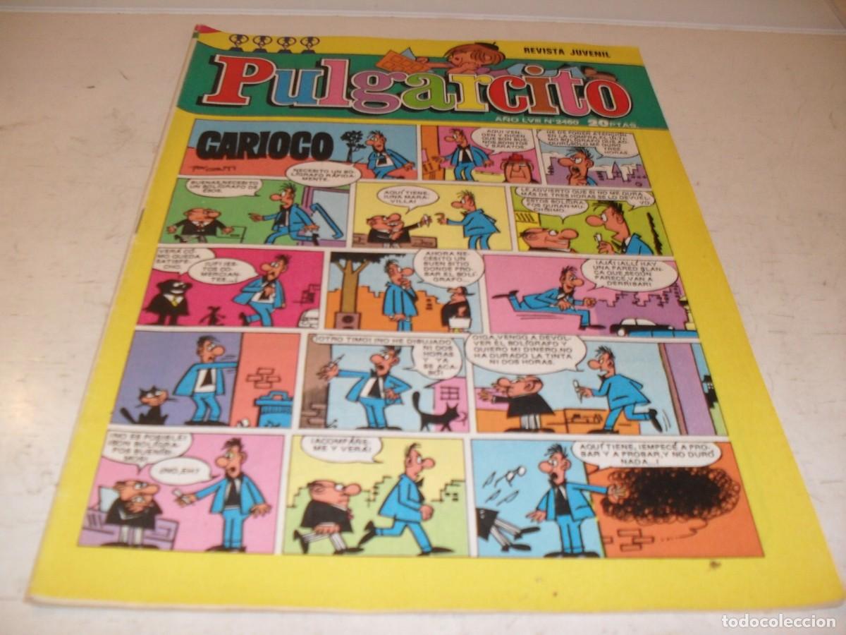 Tebeos: PULGARCITO N&ordm; 2460,CON EL SHERIFF KING:DISPAROS EN LA FRONTERA.DE 2597.BRUGUERA,1947