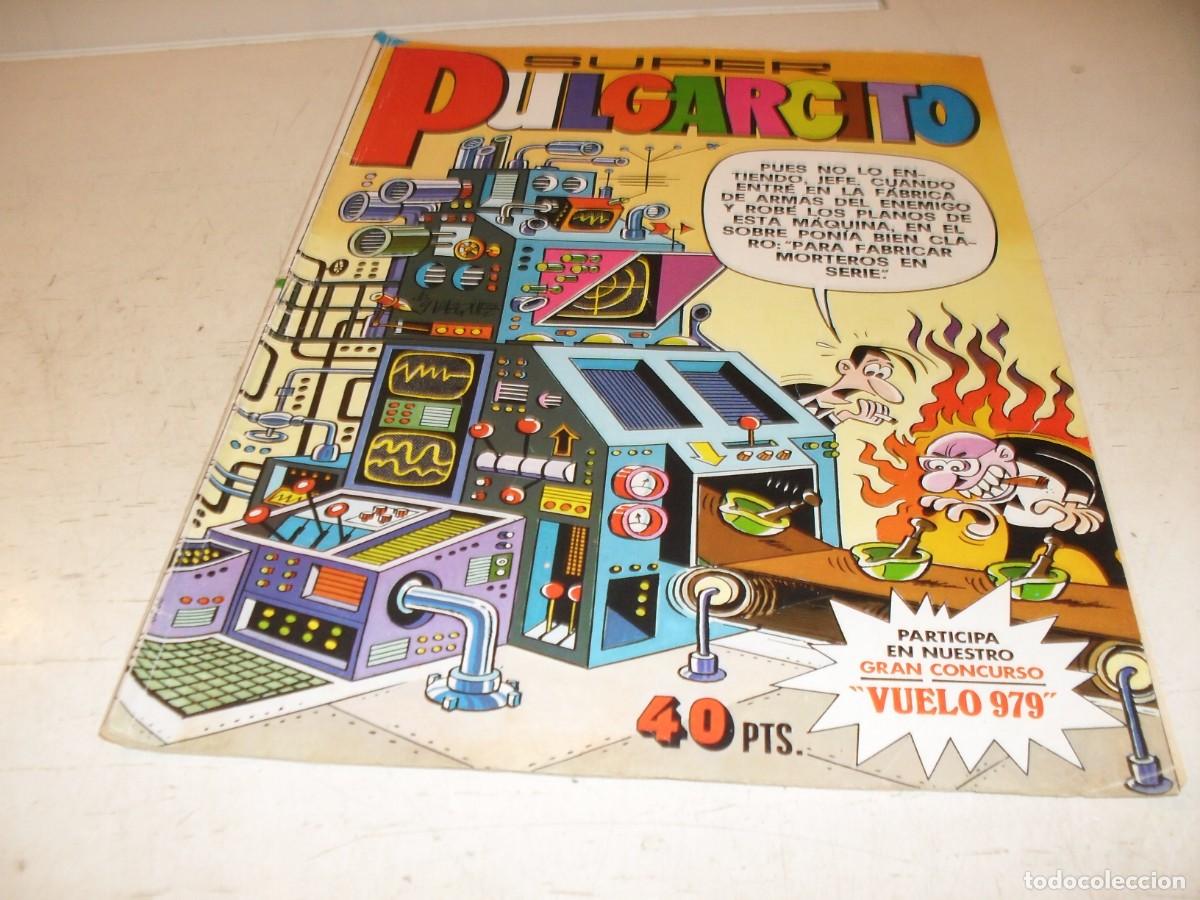 Tebeos: SUPER PULGARCITO 94,CON PUBLICIDAD DEL DEBUT DE SUPERLOPEZ EN MORTADELO ESPECIA.DE 152.BRUGUERA,1970