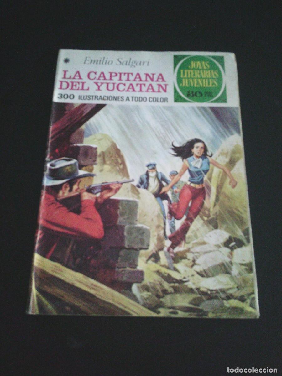 Tebeos: JOYAS LITERARIAS JUVENILES - NUMERO 124 - LA CAPITANA DEL YUCATAN - GORBAUD - CJ 253