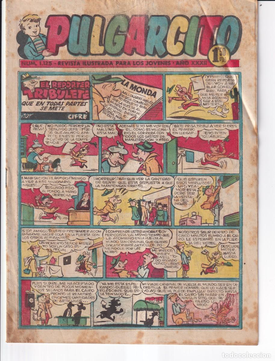 Comics: PULGARCITO : NUMERO 1125 .- EDITORIAL BRUGUERA