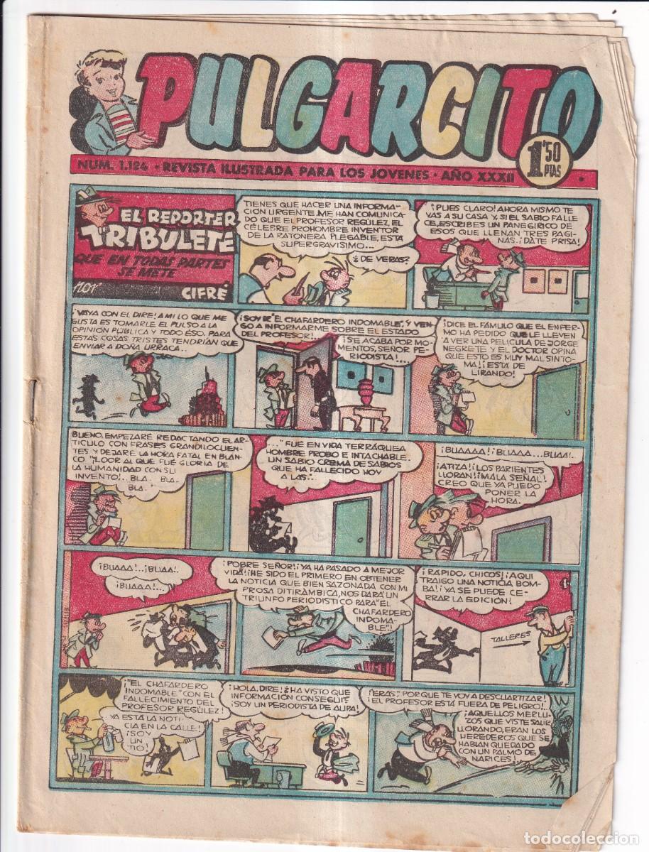 BDs: PULGARCITO : NUMERO 1124 .- EDITORIAL BRUGUERA