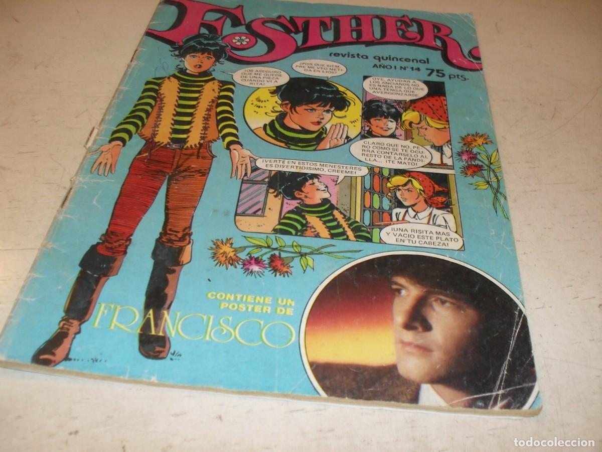 Giornalini: ESTHER N&ordm; 14,DE 115,CON POSTER DE FRANCISCO.BRUGUERA,1981