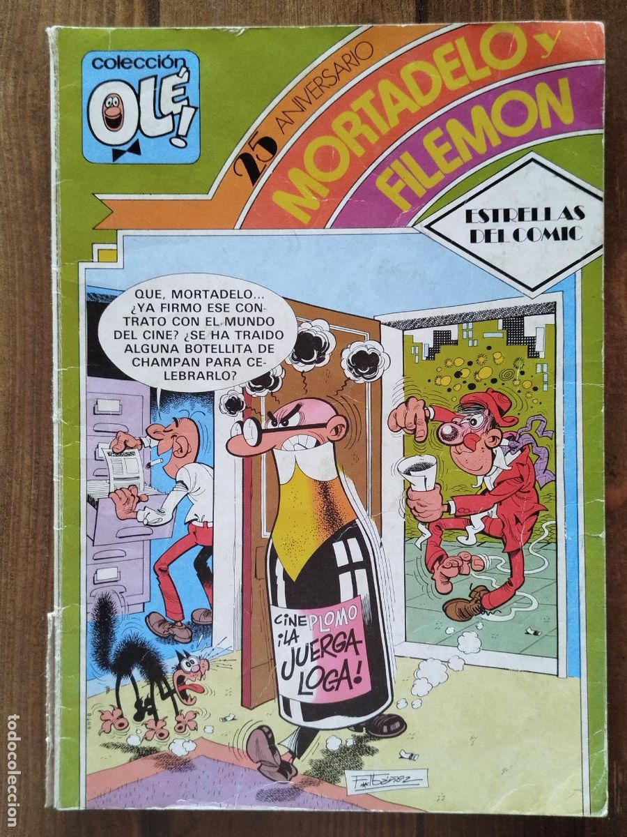 Tebeos: COLECCI&Oacute;N OLE N&ordm; 270 MORTADELO Y FILEMON. BRUGUERA 1&ordf; EDICION 25 ANIVERSARIO