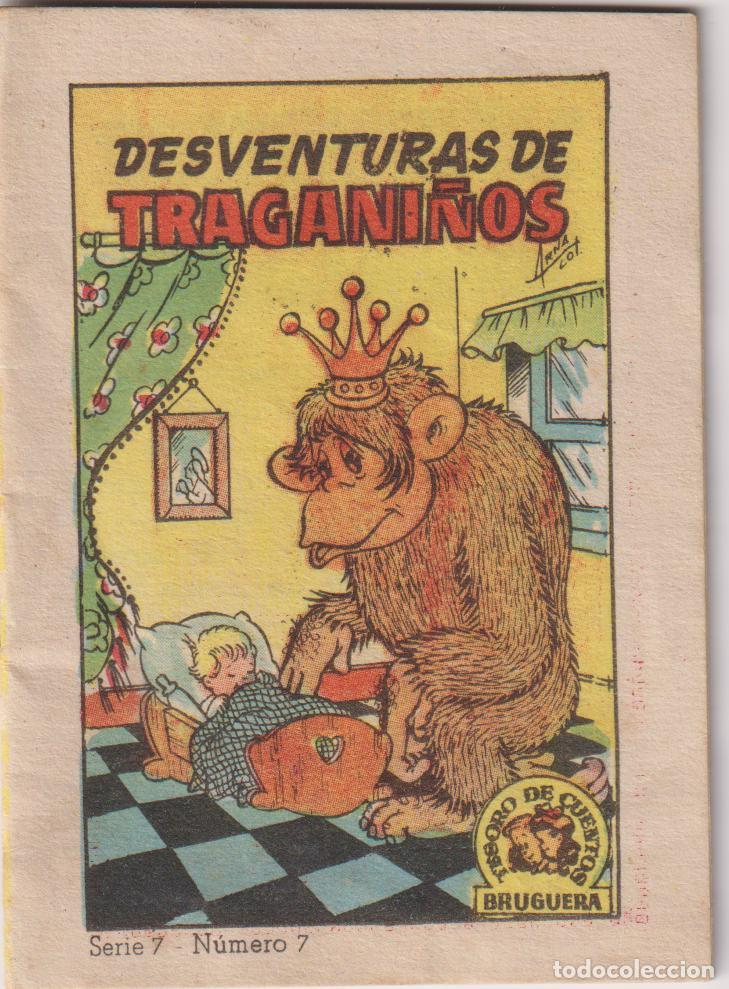Tebeos: DESVENTURAS DE TRAGANI&Ntilde;OS - TESORO DE CUENTOS BRUGUERA - SERIE 7 N&ordm;7 &ndash; A&Ntilde;OS 50