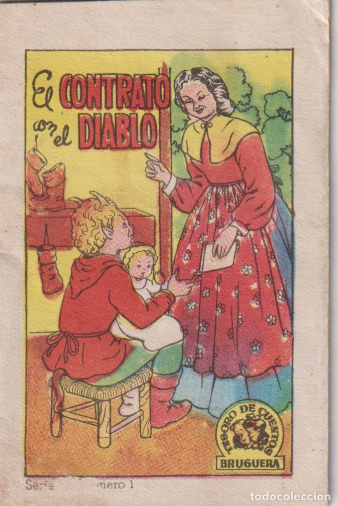 Tebeos: EL CONTRATO CON EL DIABLO - TESORO DE CUENTOS BRUGUERA - SERIE N&ordm;1 &ndash; A&Ntilde;OS 50