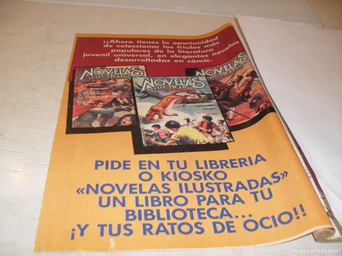 Tebeos: (REF 91),LAMINA PUBLICITARIA JOYAS LITERARIAS+SECCION VIRUTAS,BRUGUERA,1985