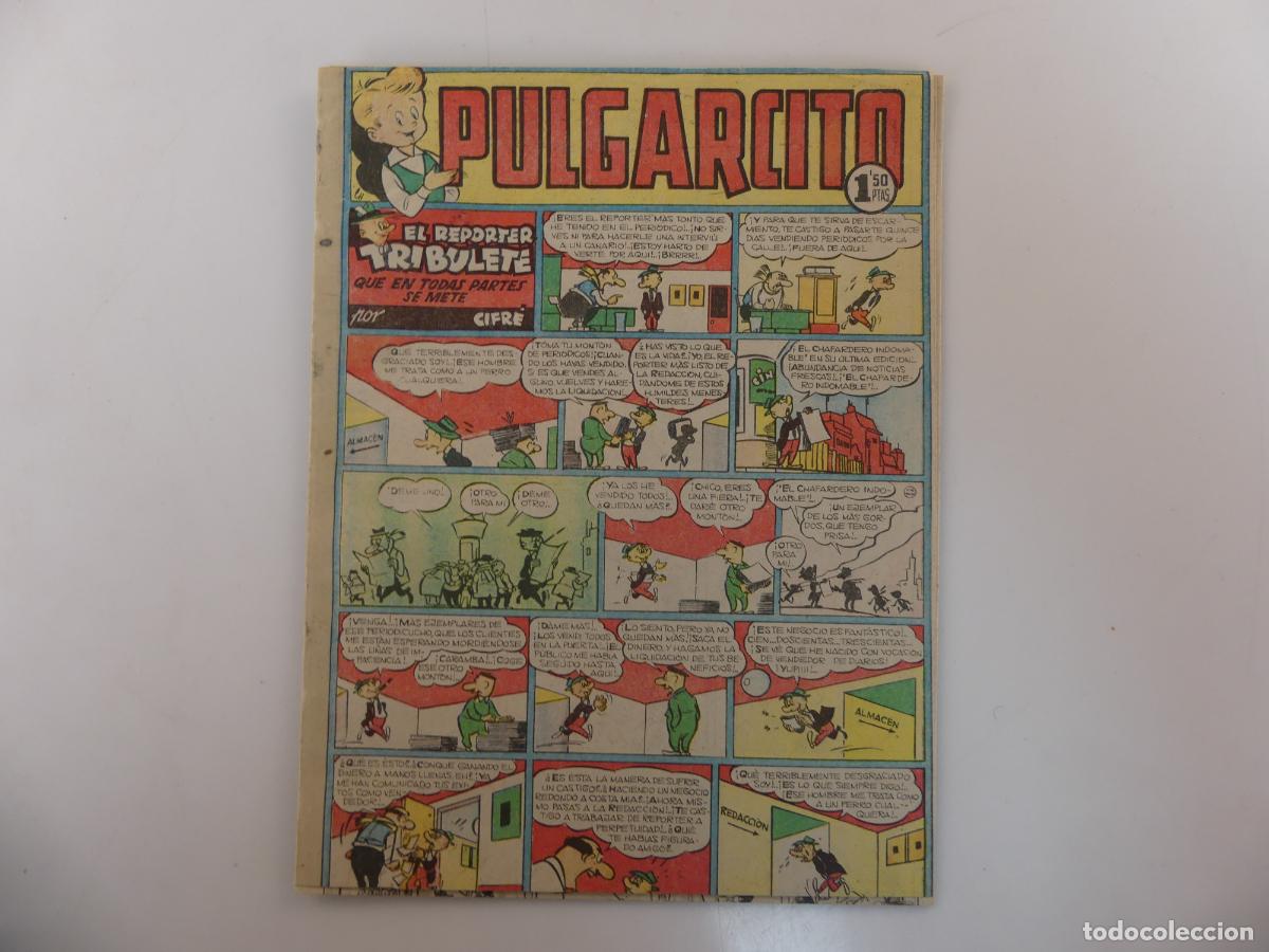 BDs: REVISTA SEMANAL ILUSTRADA PULGARCITO -- REF: 117