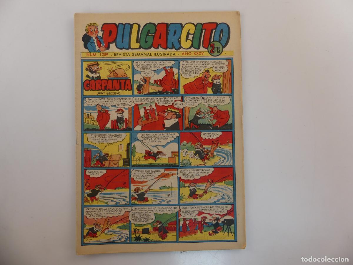 Comics: REVISTA SEMANAL ILUSTRADA PULGARCITO NUMERO 1259 -- REF: 126