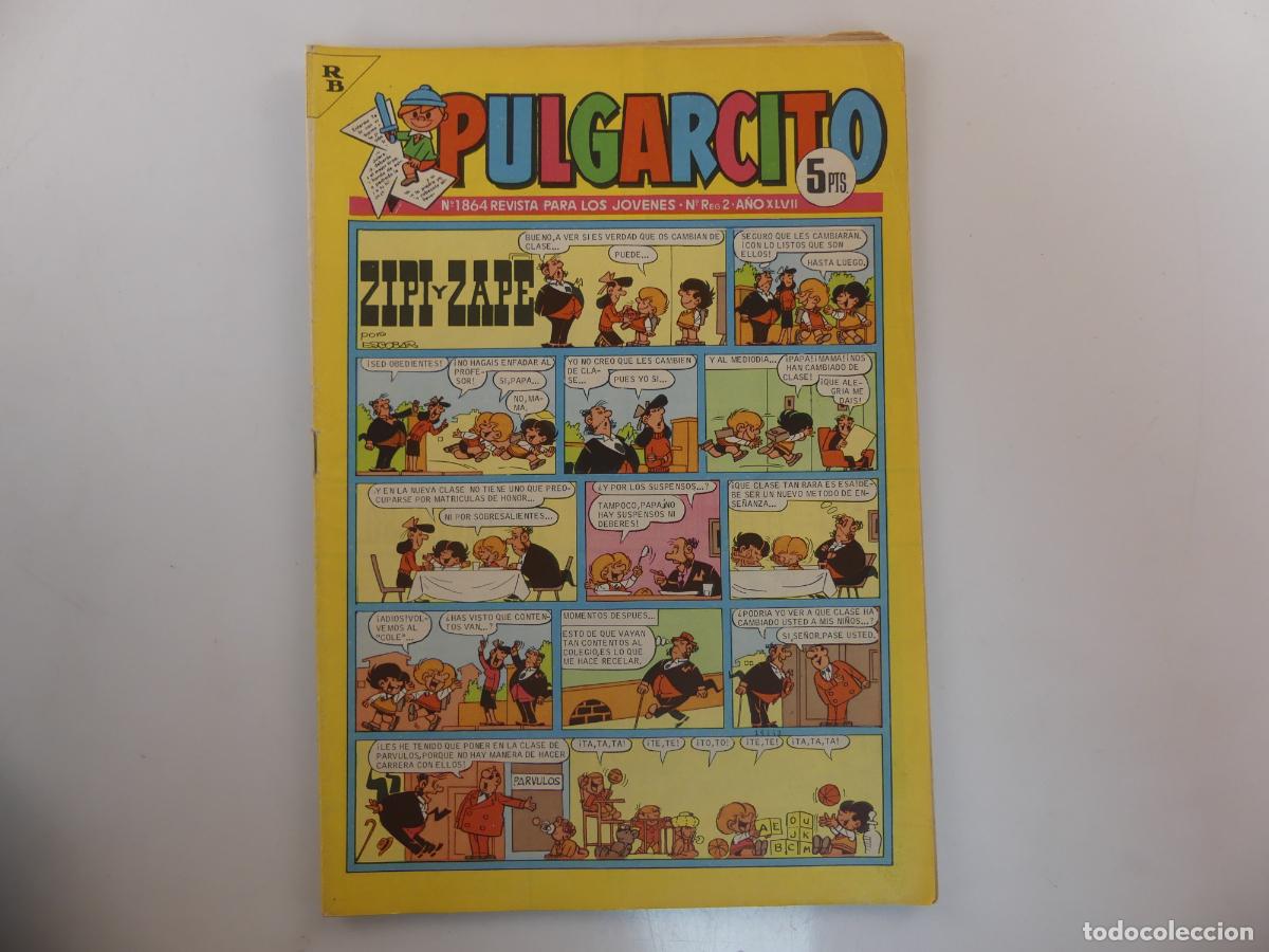 BDs: REVISTA SEMANAL ILUSTRADA PULGARCITO NUMERO 1864 -- REF: 131
