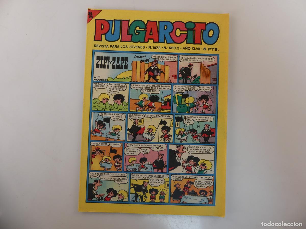 Giornalini: REVISTA SEMANAL ILUSTRADA PULGARCITO NUMERO 1878 -- REF: 136