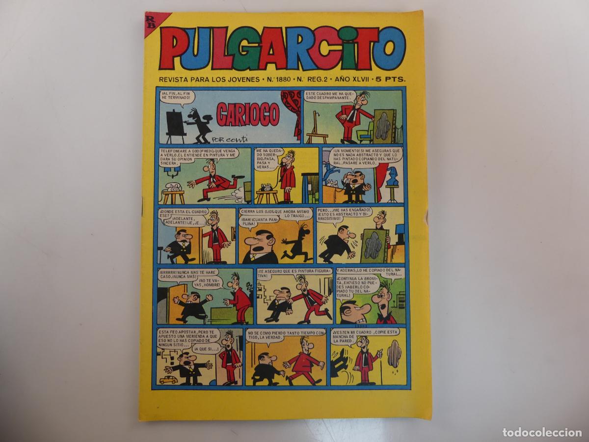 Comics: REVISTA SEMANAL ILUSTRADA PULGARCITO NUMERO 1880 -- REF: 138