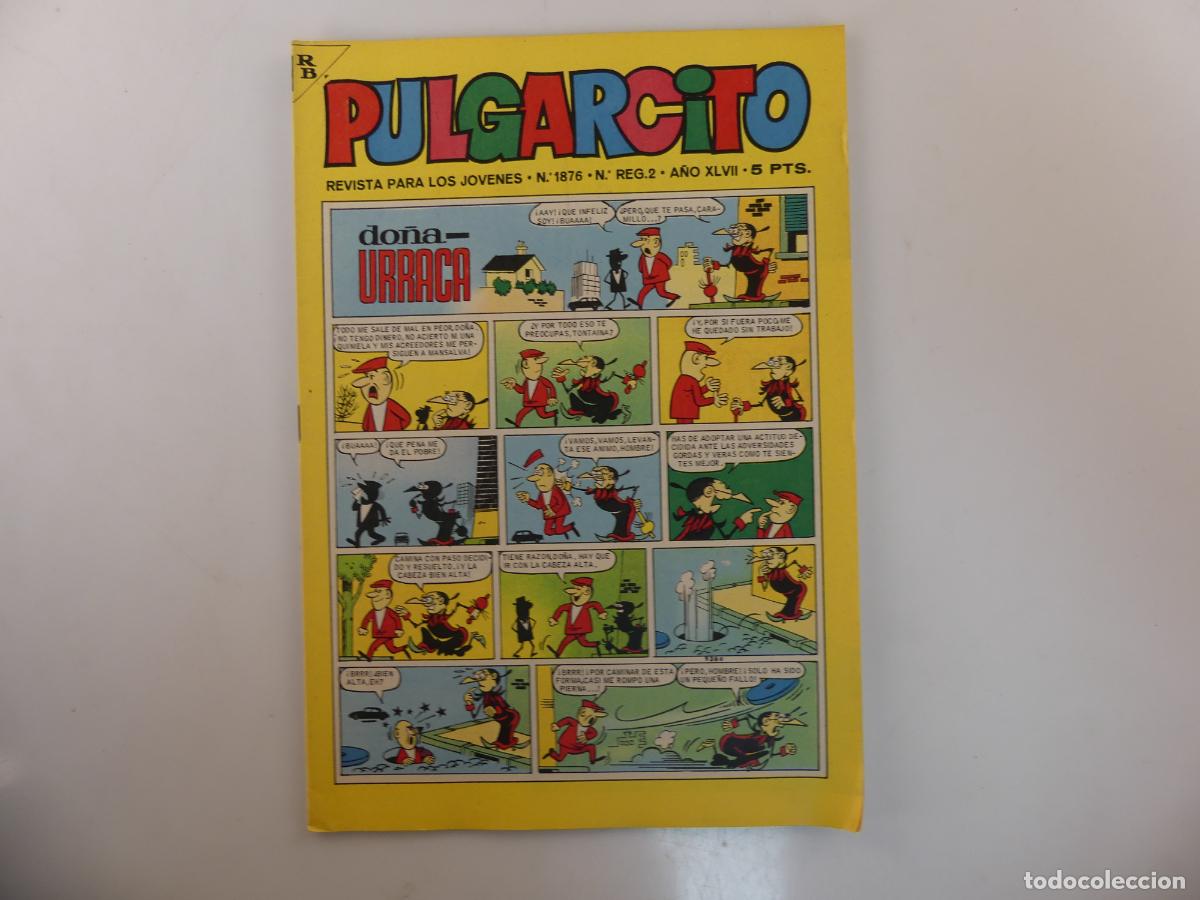BDs: REVISTA SEMANAL ILUSTRADA PULGARCITO NUMERO 1876 -- REF: 134