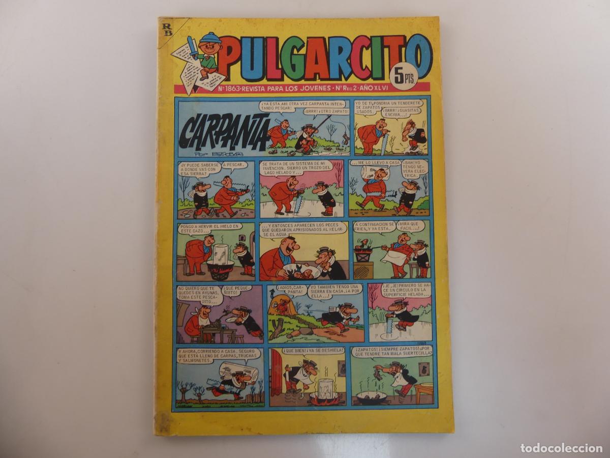 Giornalini: REVISTA SEMANAL ILUSTRADA PULGARCITO NUMERO 1863 -- REF: 130