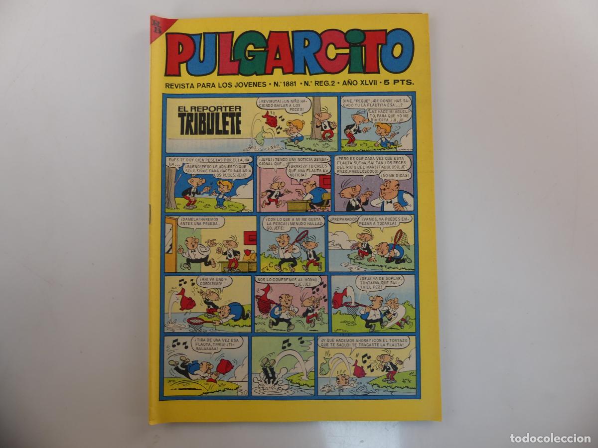 Giornalini: REVISTA SEMANAL ILUSTRADA PULGARCITO NUMERO 1881 -- REF: 139
