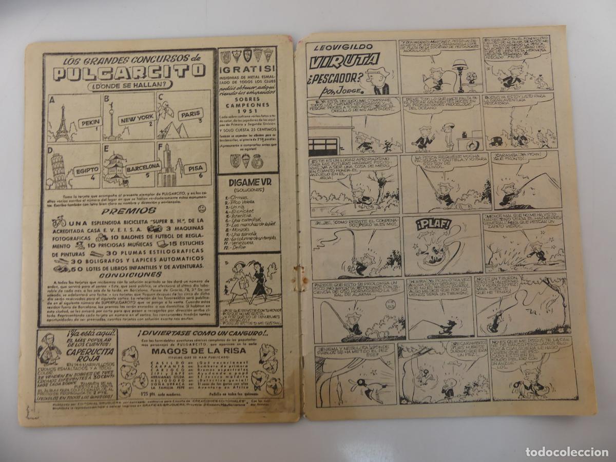 Tebeos: CUADERNOS HUMORISTICOS PULGARCITO -- REF: 221 - Foto 3