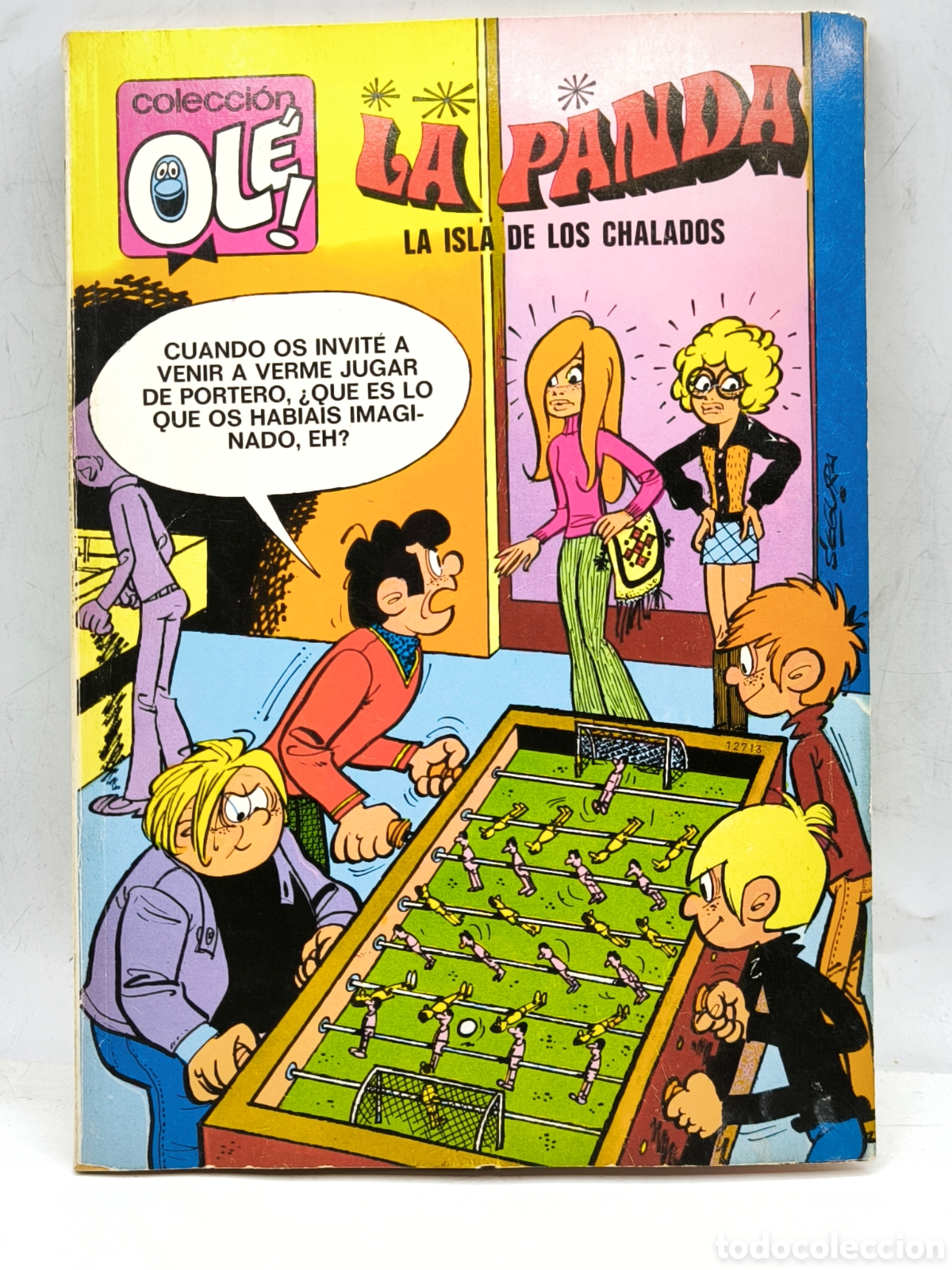 Tebeos: Ol&eacute; la panda la isla de los chalados 1972