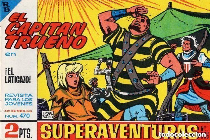 BDs: EL CAPITAN TRUENO N&ordm; 470 (FACSIMIL) - BRUGUERA - MUY BUEN ESTADO - OFM16
