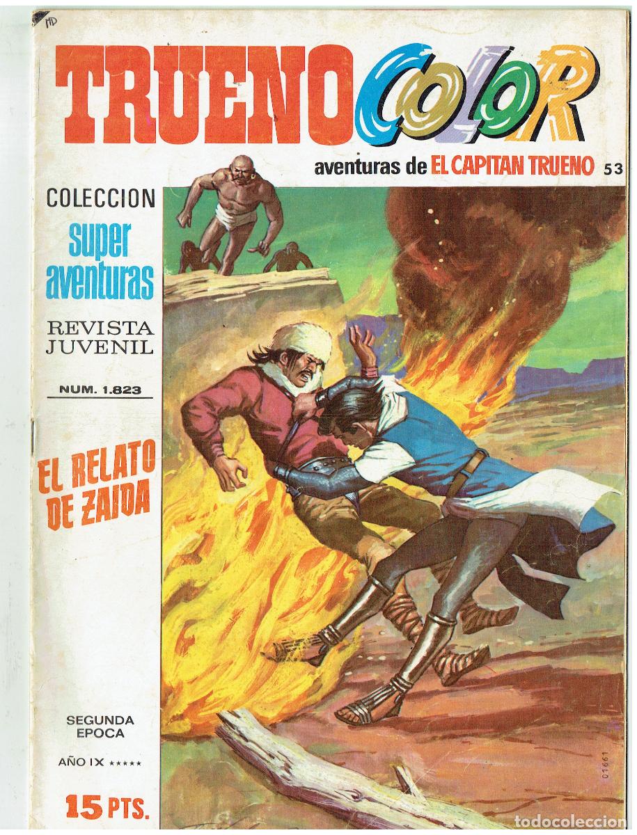 Tebeos: TRUENO COLOR. N&ordm; 53. EL RELATO DE ZAIDA. BRUGUERA, 1976.(B/48.3 RUM)