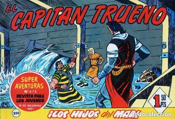 Livros de Banda Desenhada: EL CAPITAN TRUENO N&ordm; 320 (FACSIMIL) - BRUGUERA - MUY BUEN ESTADO - OFM16