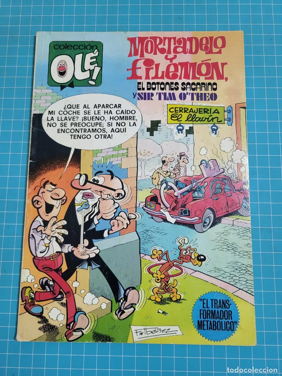 BDs: Ol&eacute;. Mortadelo y Filem&oacute;n, el Botones Sacarino y Sir Tim O 'Theo N &ordm; 182 1&ordf; edici&oacute;n, 12 Bolsa 1.