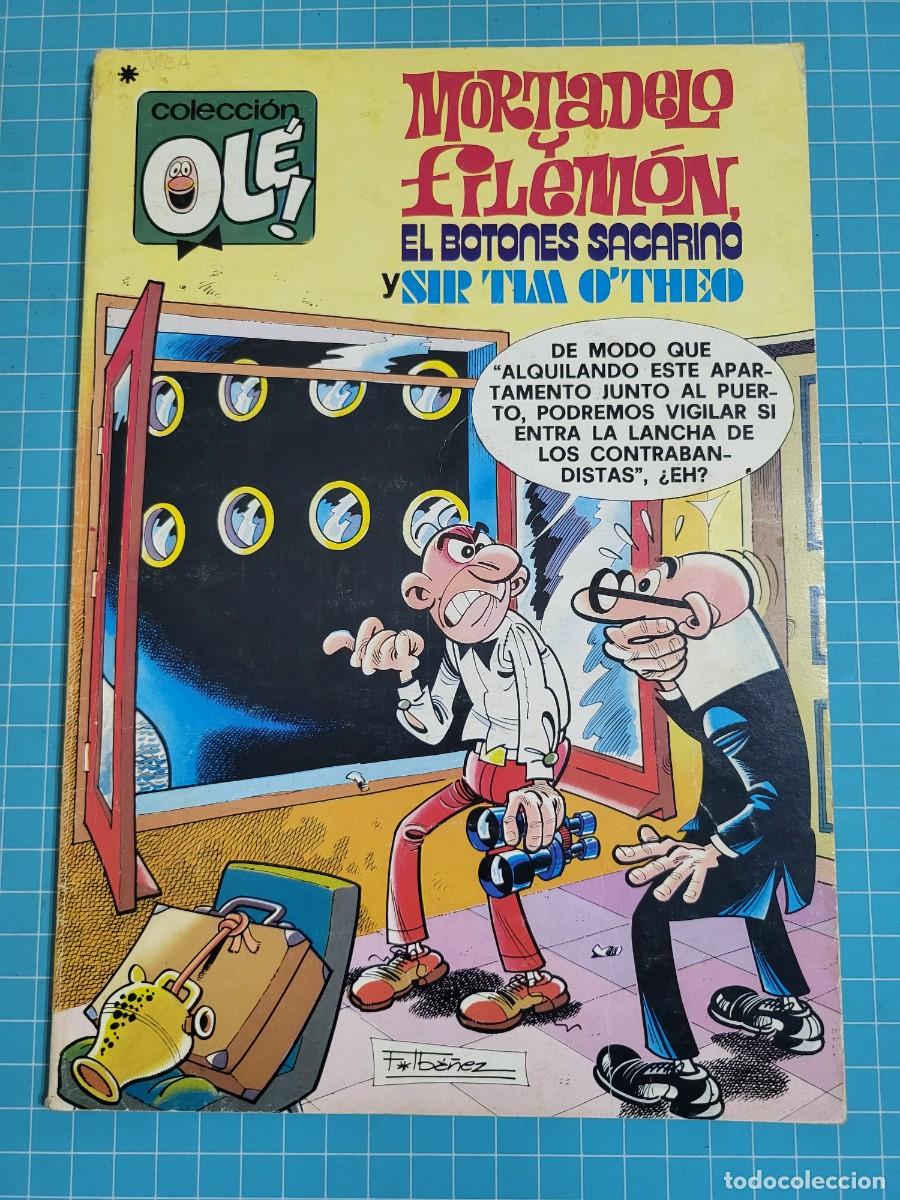 BDs: Ol&eacute;. Mortadelo y Filem&oacute;n, el Botones Sacarino y Sir Tim O 'Theo N &ordm; 174 1&ordf; edici&oacute;n, 12 Bolsa 1.