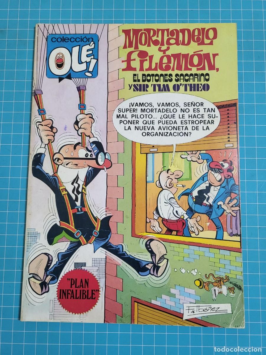 Tebeos: Ol&eacute;. Mortadelo y Filem&oacute;n, el Botones Sacarino y Sir Tim O 'Theo N &ordm; 183 1&ordf; edici&oacute;n, 12 Bolsa 1.