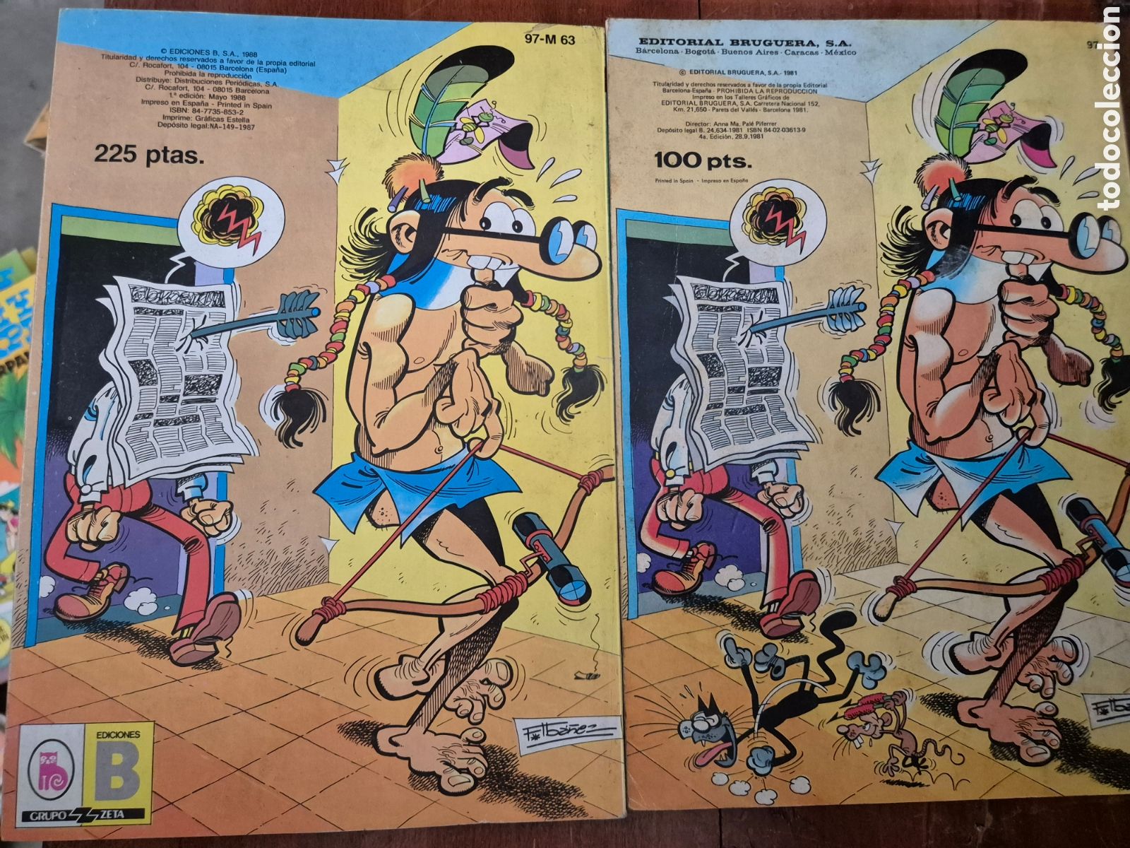 Tebeos: OLE MORTADEL Y FILEMON 18 NUMEROS - Foto 2