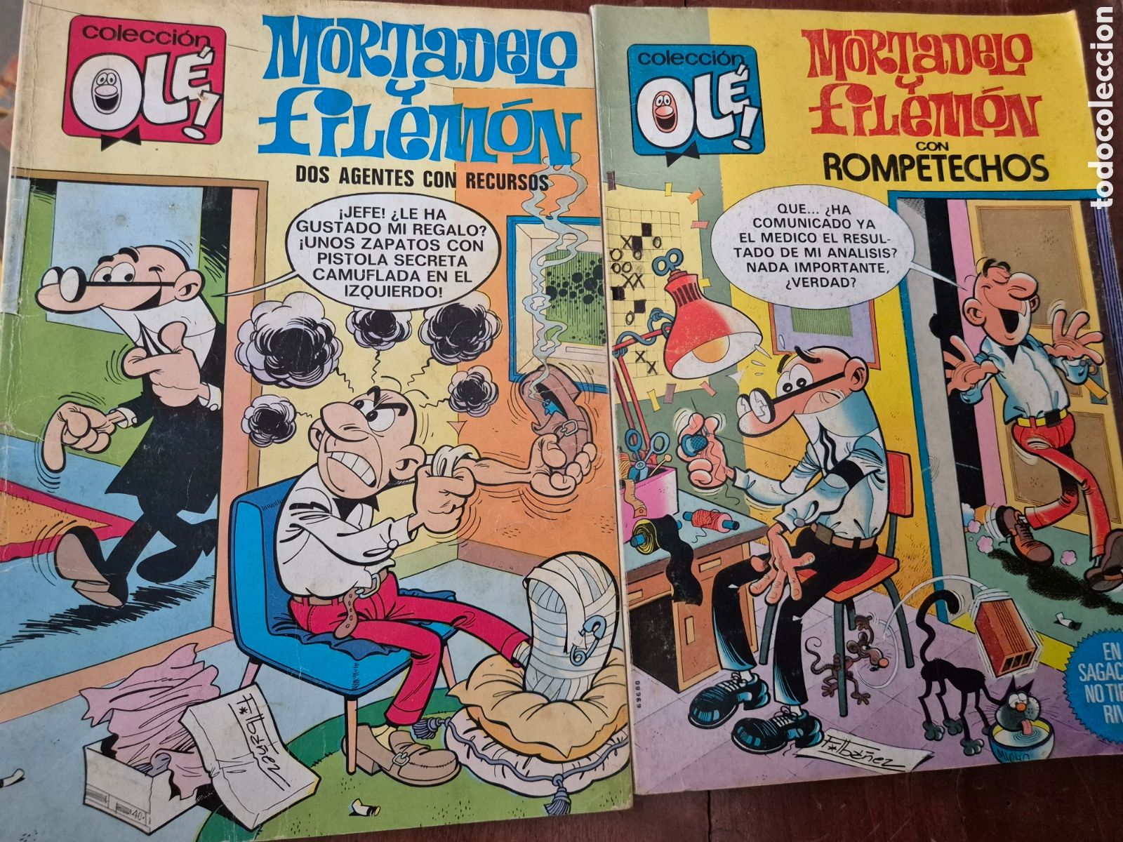 Tebeos: OLE MORTADEL Y FILEMON 18 NUMEROS - Foto 3