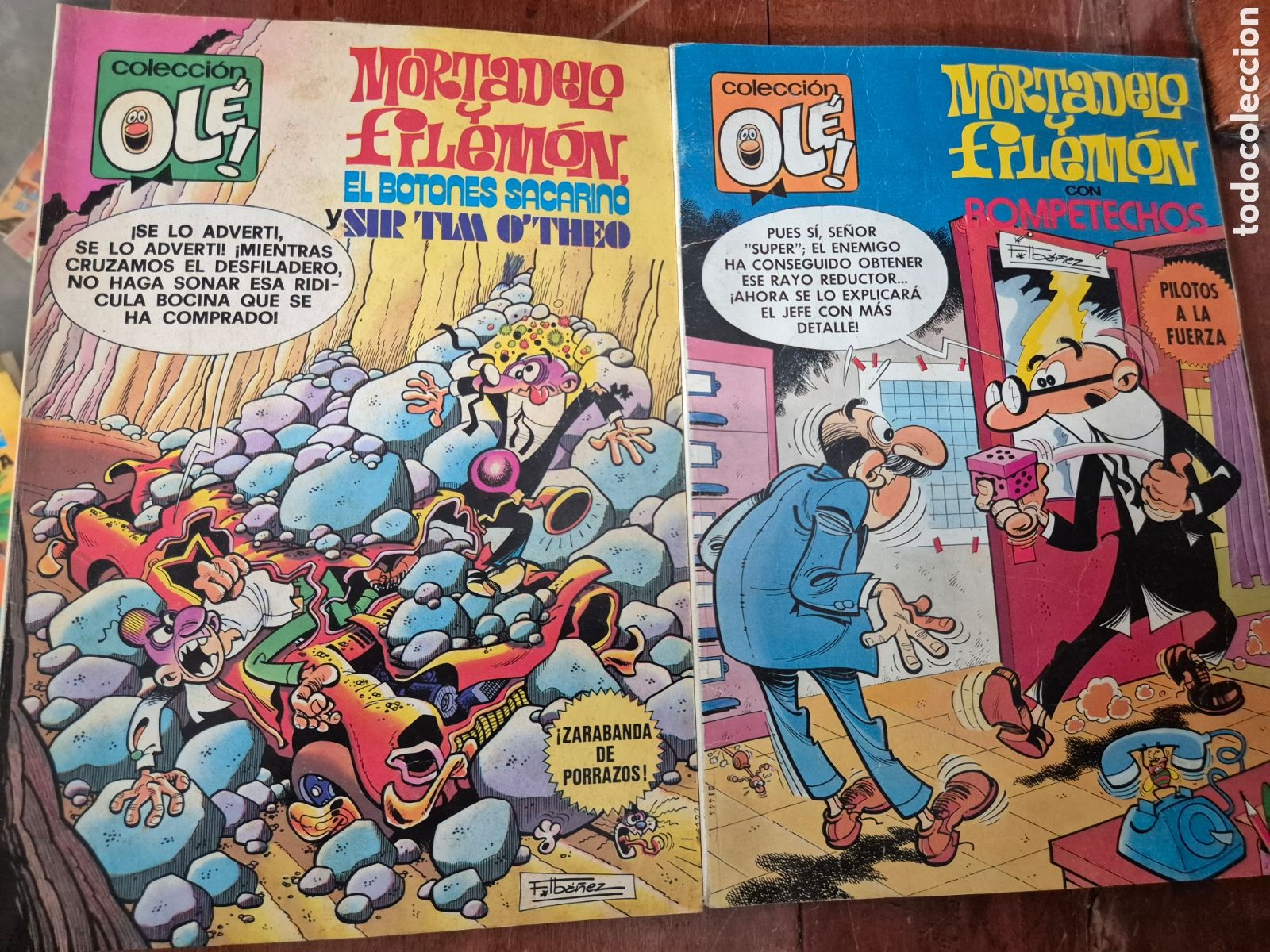 Tebeos: OLE MORTADEL Y FILEMON 18 NUMEROS - Foto 13