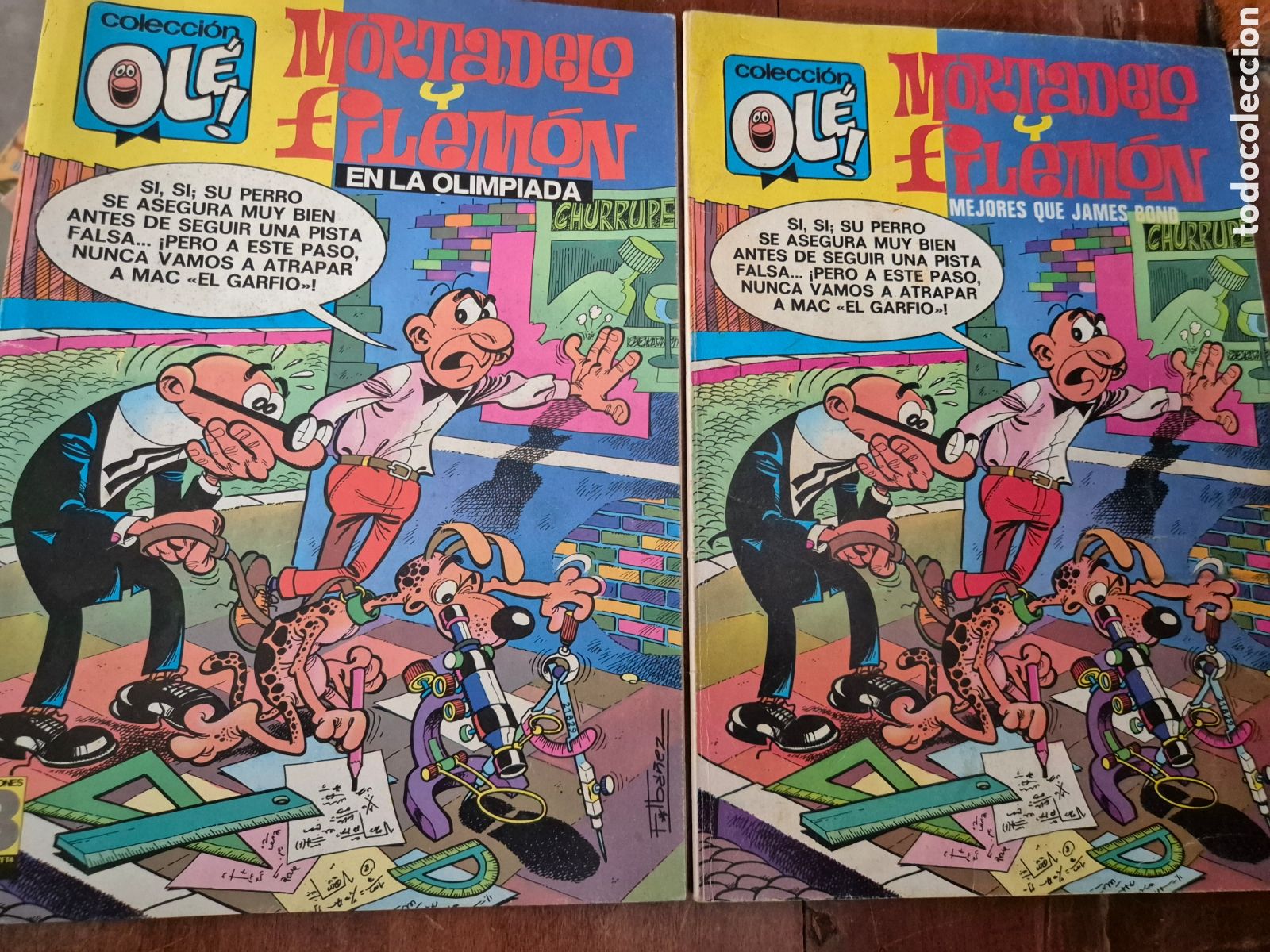Tebeos: OLE MORTADEL Y FILEMON 18 NUMEROS - Foto 1