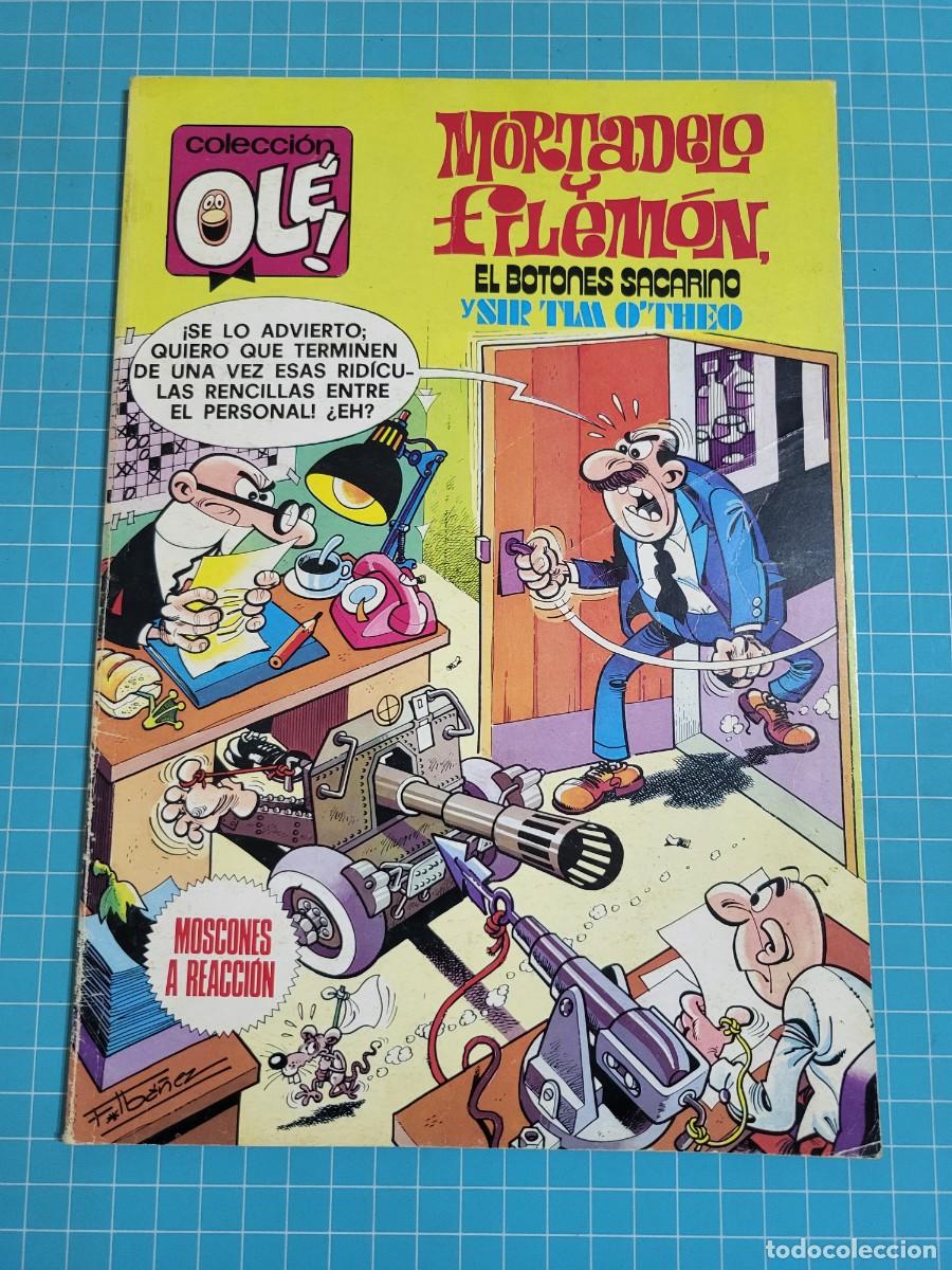 Tebeos: Ol&eacute;. Mortadelo y Filem&oacute;n, el Botones Sacarino y Sir Tim O 'Theo N &ordm; 175 1&ordf; edici&oacute;n, 12 Bolsa 1.