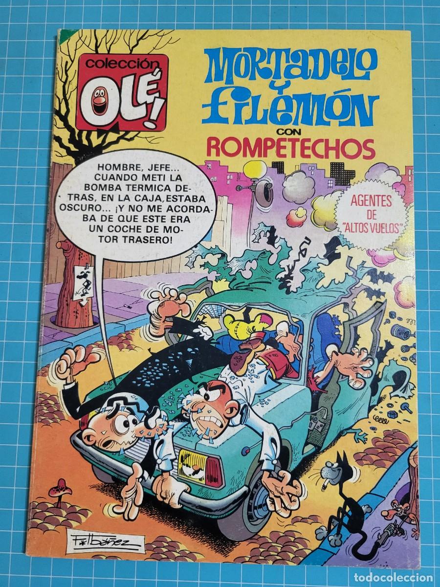 Livros de Banda Desenhada: Ol&eacute;. Mortadelo y Filem&oacute;n con Rompetechos, N &ordm; 206 1&ordf; edici&oacute;n, 12 Bolsa 1.