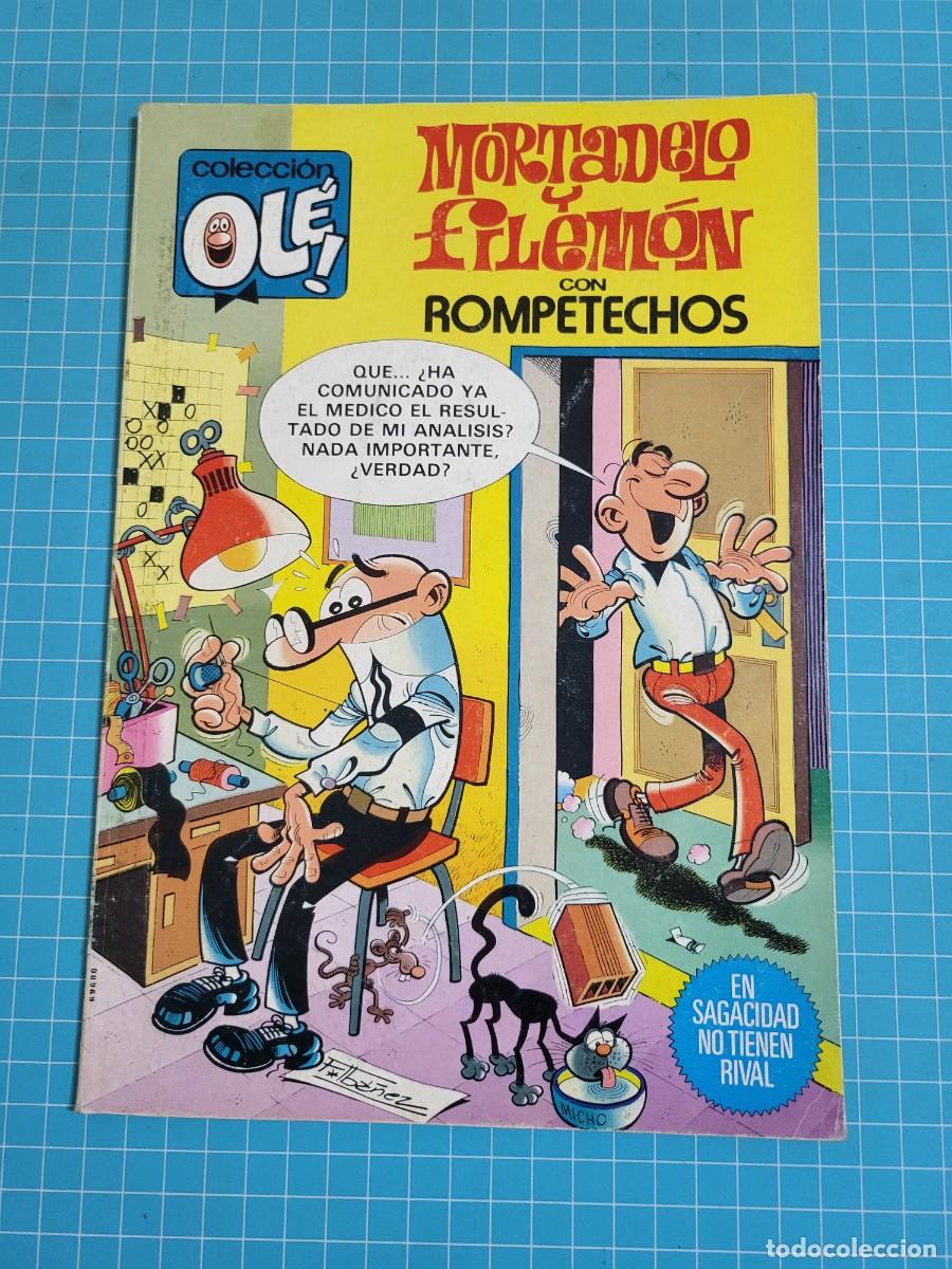Livros de Banda Desenhada: Ol&eacute;. Mortadelo y Filem&oacute;n con Rompetechos, N &ordm; 234 1&ordf; edici&oacute;n, 12 Bolsa 1.