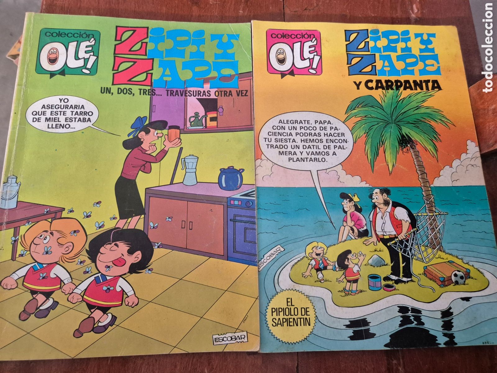 Livros de Banda Desenhada: OLE ZIPI Y ZAPE 14 NUMEROS
